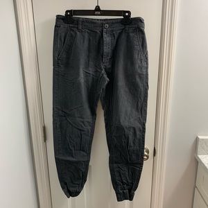 Old Navy Grey Chino Joggers Size 31